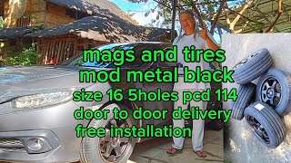 mags amp tires door to door free installation samay Antipolo city [upl. by Shirlie]