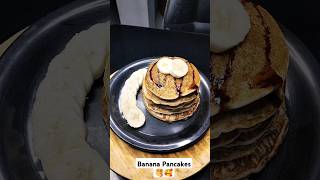 Banana Pancakes 🥞 bananapancakes pancake pancakes ytshortsindia shortsfeed shorts trending [upl. by Hoyt]