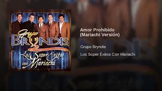 Grupo Bryndis – Amor Prohibido – Mariachi Versión AUDIO [upl. by Eidoj356]