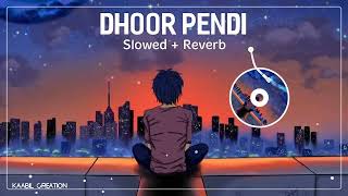 Dhoor Pendi Slowed  Reverb  Template For Video Editing  Kaabil Creation [upl. by Carey]