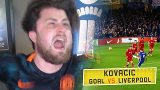 Mateo Kovacic Goal vs Liverpool  Fan Reaction [upl. by Areyk]