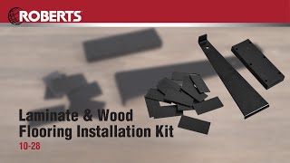 ROBERTS® Laminate and Wood Flooring Installation Kit [upl. by Juieta]