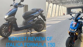 Honest Review Of Italica Formula 150 [upl. by Eleira]