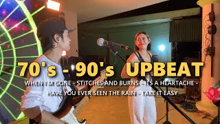 70s  90s UPBEAT MUSIC  Sweetnotes Live  Hinatuan [upl. by Kyte609]