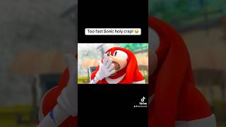 Sonic feeds Knuckles a sandwich too fast 😂😂 sonicboom sonicthehedgehog knucklestheechidna [upl. by Aihtnyc]