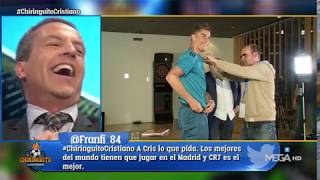 ¡BRUTAL Cristiano CANTÓ ¿DÓNDE ESTÁ CR7 y Cristóbal Soria ALUCINA [upl. by Marras]