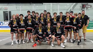 Chuck Miller Lacrosse Classic Under 15 Final  Burlington Blaze vs Guelph Regals [upl. by Sapienza417]