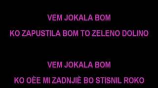 Karaoke  Dolores  Vem Jokala Bom [upl. by Nosro745]