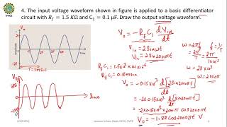 Part 2 Integrator amp Differentiator Circuit  Problems  Opamp  Basic Electronics [upl. by Doloritas]