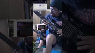 Jason Becker Serrana  8 String Guitar  by Onyx Morales jasonbecker arpeggios serrana [upl. by Stoneman]