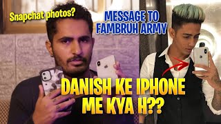 DANISH KA MESSAGE FOR FAMBRUH ARMY  WATCH FULL [upl. by Canning]