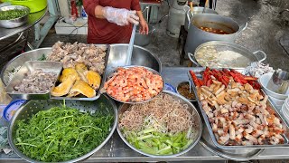 Famous Vietnamese Street Food  Thai Noodles with Chicken Noodles  Must Try in Saigon [upl. by Ingrid]