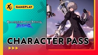 2B Nier Automata Versusia Vikala e mais do do Character Pass 1  Granblue Fantasy Versus Rising [upl. by Cacilia]