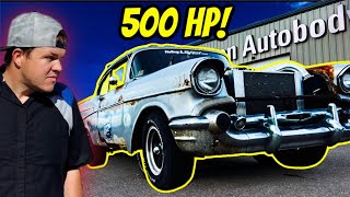 Forgotten 57 Chevy Finally Gets Tuned Up [upl. by Ellimahs]