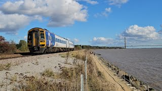 Northern Rail 158910 At Ferriby From Hull To Halifax [upl. by Aehcsrop253]