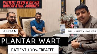 Warts Treated 100 in a Patient by Homeopathic Medicine Dr Nadeem Sarwar ft Afnan [upl. by Dorella617]