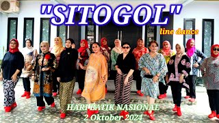 SITOGOL line dance💃by Ladies 34 💙Choreographed by Erna Chondjari amp Wenarika  INA [upl. by Sevik]