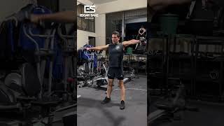 SHOULDER amp ARMS TRAINING🏋🏼‍♂️😎 coachedgarsanz coach upperbody workout crosstraining train [upl. by Elo]