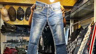 Premium bootcut jeans size 30 3234363840 available contact  9833320604 [upl. by Gable]