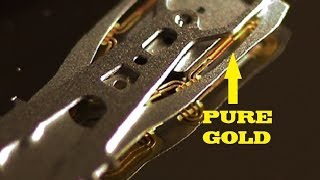 Hard Drive Tear Down For Precious Metals In Detail HD [upl. by Ahseym791]