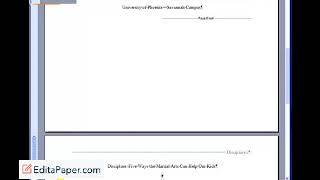 APA CITATION 5TH EDITION MICROSOFT WORD 03 RESEARCH AND TERM PAPER PART 2 [upl. by Carrew]