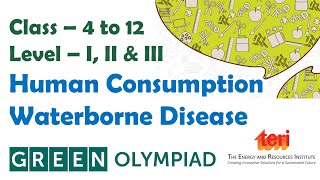 Green Olympiad Sample Questions Human Consumption and Waterborne Disease Class 4 to 12 Teri 202425 [upl. by Einram]