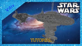 Star Wars EF76 NebulonB Escort Medical Frigate in Minecraft  11 Scale  Tutorial [upl. by Muller]