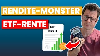 SO baust du dir mit ETFs eine lebenslange Rente auf  ETF Rentenversicherung [upl. by Quincey185]