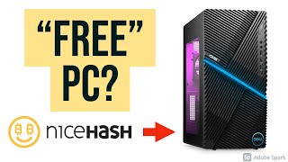 GPU MINING Your Way to a FREE Dell gaming PC Risks Rewards Best GPU for Nicehash [upl. by Aylad]