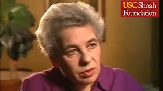 Story 52 of 70 Stories of Auschwitz Anna Heilman on resistance in Auschwitz  USC Shoah Foundation [upl. by Manella]