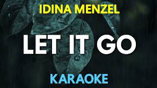 Let It Go Karaoke  Idina Menzel [upl. by Radbun338]