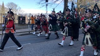 Scottish and North Irish Yeomanry Freedom of City Parade [upl. by Banks]