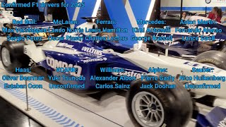 2025 F1 Drivers [upl. by Annaoy395]