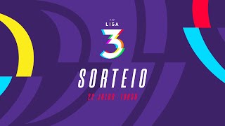 SORTEIO  LIGA 3 [upl. by Neiv672]