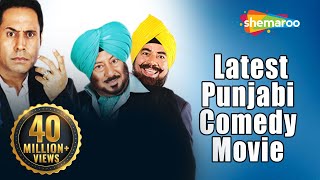 New Punjabi Movies  Jaswinder Bhalla Binnu Dhillon B N Sharma  Latest Punjabi Comedy Movie [upl. by Luht44]