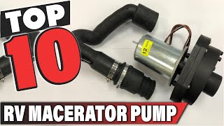 Best RV Macerator Pump In 2024  Top 10 RV Macerator Pumps Review [upl. by Aticnemrac60]