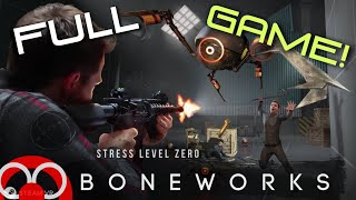 BONEWORKS  Full Playthrough  Live Stream [upl. by Yllier]