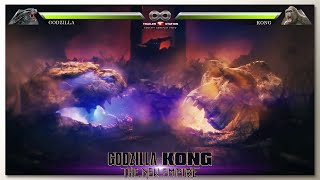 Godzilla x Kong the New Empire Trailer with Healthbars [upl. by Massab]