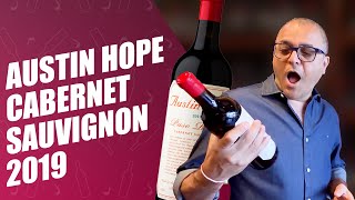 Austin Hope Cabernet Sauvignon 2019  Is it worth the hype  Wine Review [upl. by Corey]