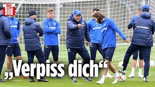 Hertha BSC Trainer Pal Dardai schmeißt Ivan Sunjic raus [upl. by Ociram145]