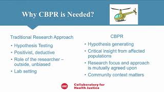 An Introduction to Community Based Participatory Research CBPR [upl. by Eelak]