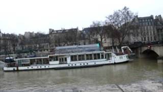 CRUE SEINE PARIS  PONT DARCOLE 22 28 décembre 2010 [upl. by Nahsrad]