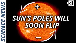 Solar Surprise The Suns magnetic poles will flip earlier than expected [upl. by Eerdna]