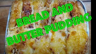 Indulgent bread and butter pudding with homemade custard [upl. by Mutua650]