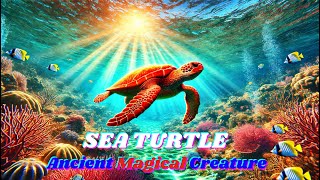 SEA TURTLE  AN ANCIENT MAGICAL CREATURE [upl. by Anifur]