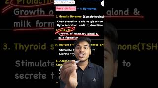 Pituitary gland explained in shorts  Biology NEET  zoology neet neet2025 biology zoology [upl. by Idner]