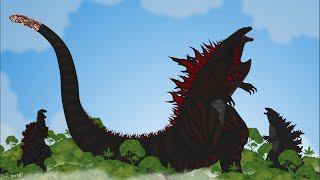 SHIN LEGENDARY GODZILLA  SHIN GODZILLA Fusion LEGENDARY GODZILLA 2019  PANDY Animation 25 [upl. by Gnav]