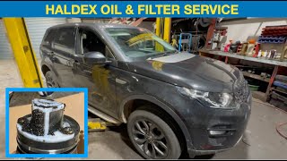 2017 Landrover Discovery Sport Haldex oil amp filter change  service [upl. by Ellehc]