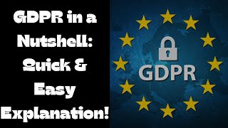 Easy GDPR Guide What It Is amp Why It Matters Simply Explained [upl. by Bittner]