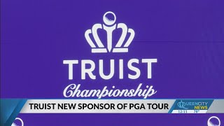 Truist becomes new title sponsor of CLTs PGA TOUR event [upl. by Ahsital]